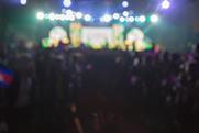 award ceremony blurred background