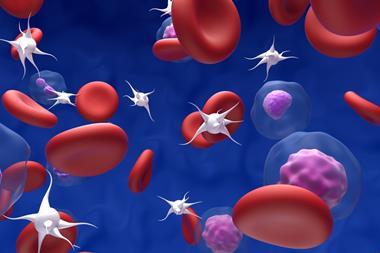 polycythemia vera blood concept