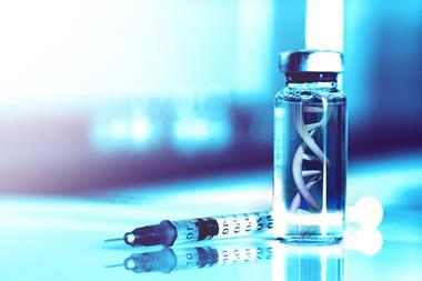 DNA vaccine vial concept