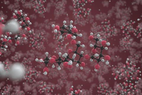 glycogen molecule concept