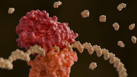 3d-rendering-ribosome-messenger-rna-mrna