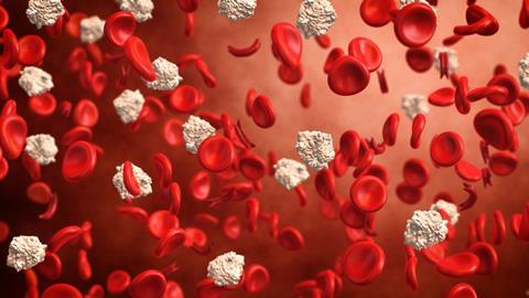 illustration/chemotherapy-targeting-cancer-cells-bloodstream-3d