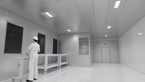 indoor lighting 3D model