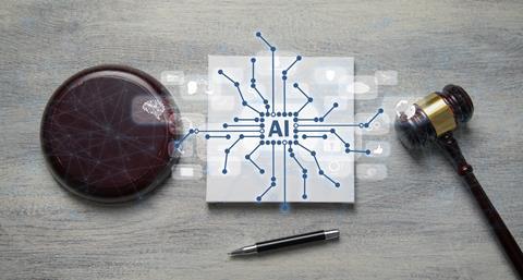 gavel legal AI technology concept